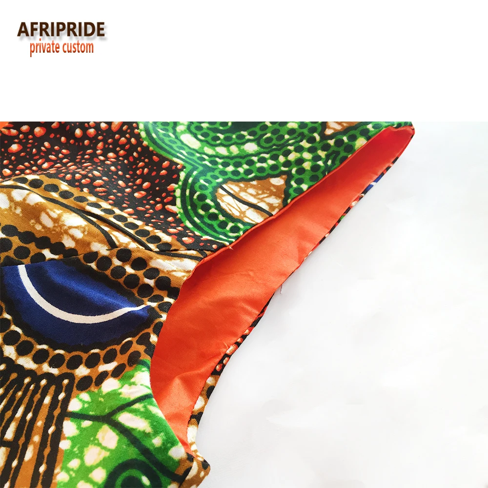 2018 Африканский комплект из 3 предметов повседневный костюм для женщин AFRIPRIDE