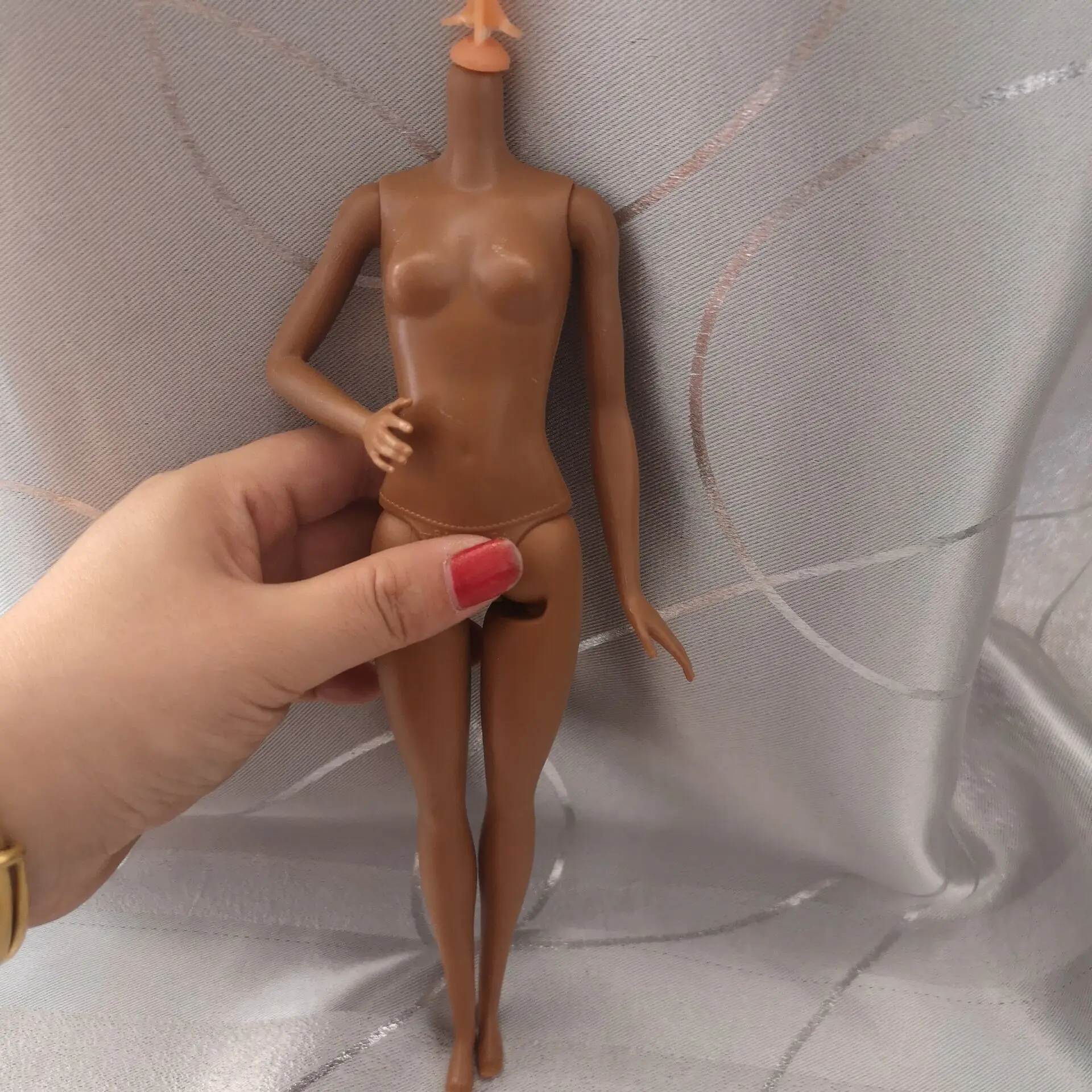 Шоколад DIY Подвижная кукла аксессуары для тела Кукольный дом для 1/6 BJD Кукла тело детские подарки - Цвет: Шоколад