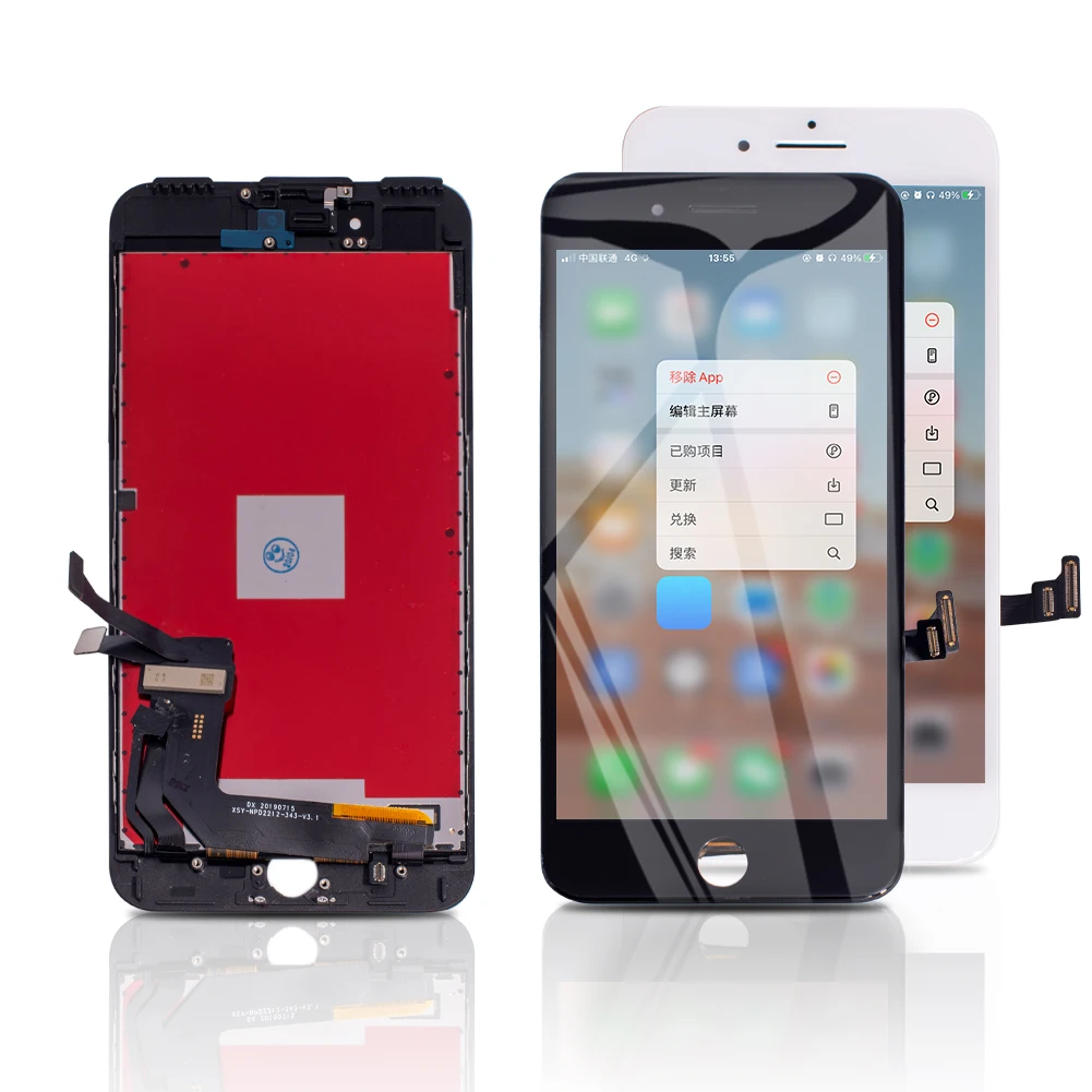 original lcd for iphone 6 7 8 6s plus display touch screen replacement digitizer assembly mobile phone parts 6p 7p 8p 6sp free global shipping