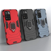 for xiaomi redmi note 11 pro case armor finger ring bumper hard case for redmi note 11 global cover for redmi note 11s global