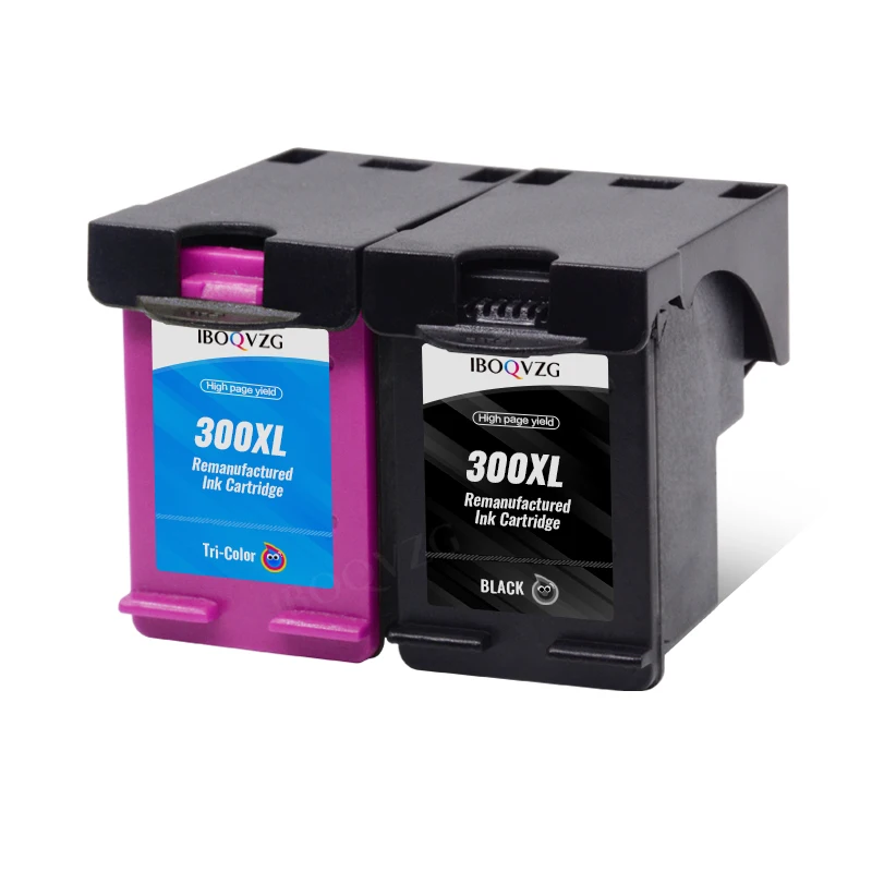 IBOQVZG для HP 300 300XL восстановленные рандомные чернила принтера Deskjet D1660 D2560 D2660 D5560 F2420