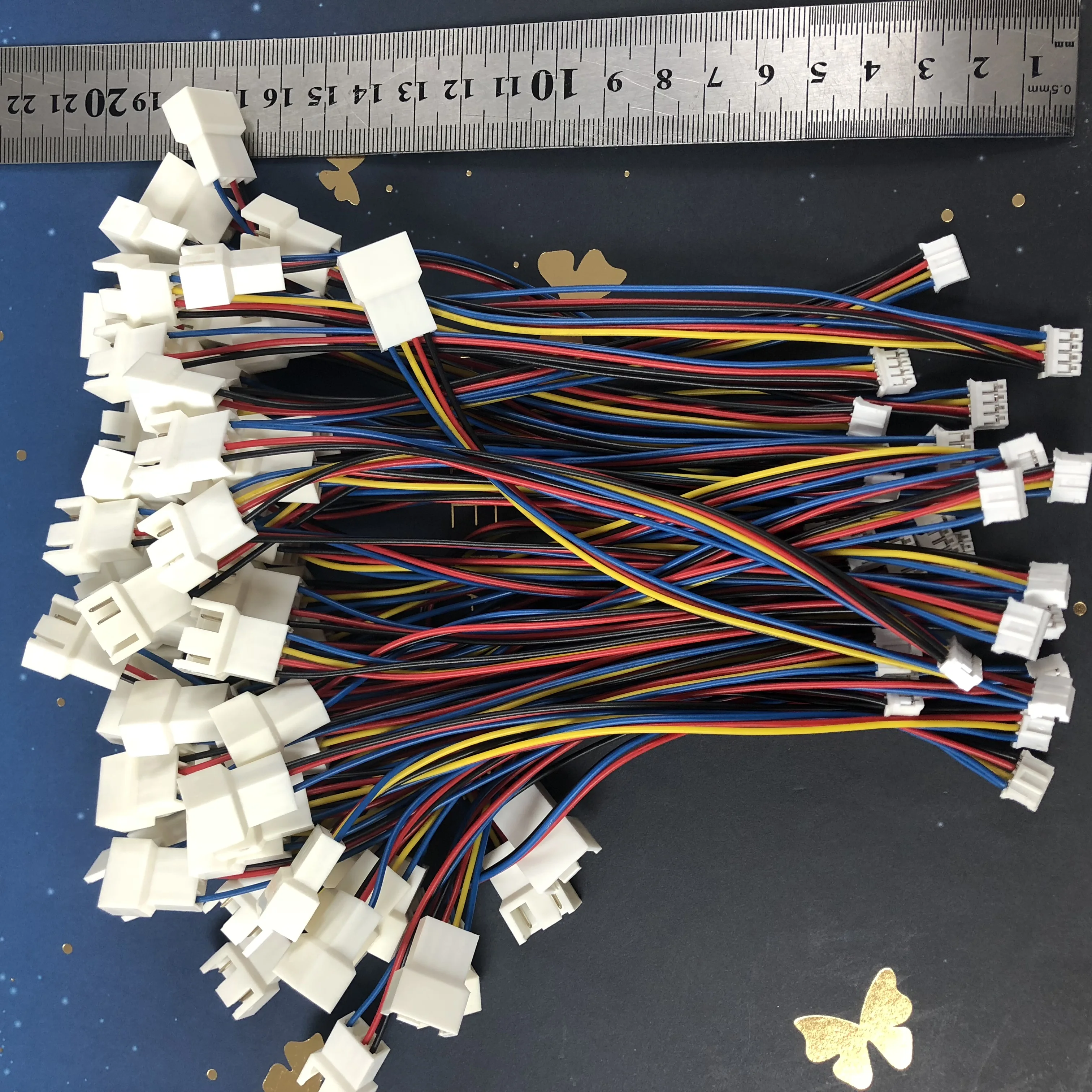 1 шт. 16 5 см видеокарта для ПК материнская плата PH2.0 Mini 4 контакта 2x4 3/4 Y-разветвитель