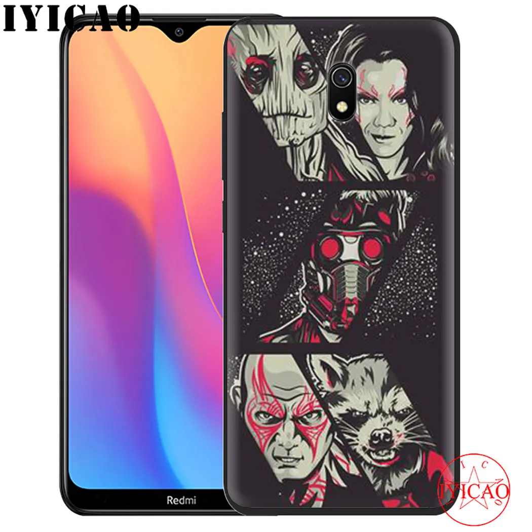 Стражи Галактики Мягкий силиконовый чехол для Xiaomi Redmi 5 6 7 4A 4X 5A 6A 7A 8A Plus S2 Go K20 Pro