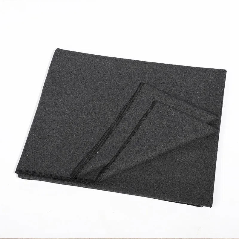Greyish Black Одеяло для йоги Nidra, одеяло для йоги, одеяло для медитации, вспомогательная поддержка, профессиональное одеяло для Айенгар, с фабрики - Цвет: Greyish Black
