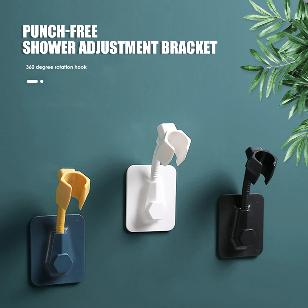 Регулируемая ручка на присоске держатель для душевой лейки крепежный кронштейн