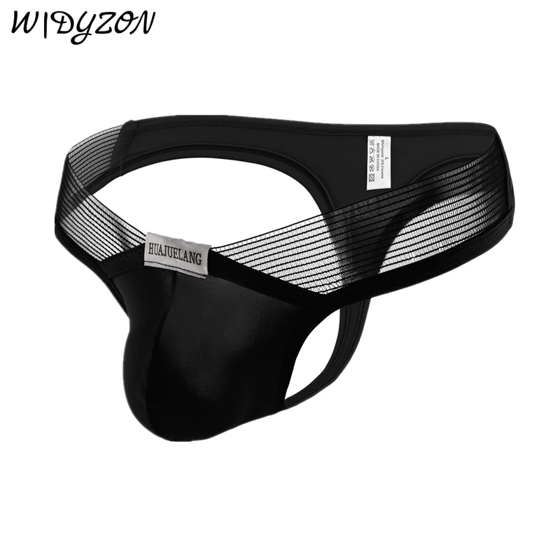 Новинка сексуальное нижнее белье мужские стринги бикини из вискозы G-стринги