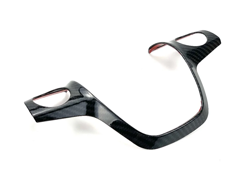 1pcs For Ford Focus 3 MK3(2012-)/For KUGA 2013- accessories Car styling steering wheel trim cover sticker decoration