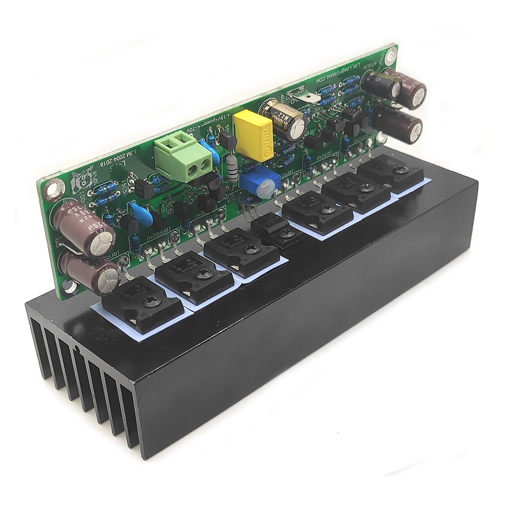 2pc L15 IRFP240 IRFP9240 Mono FET Amplifier Audio MOSFET Sound Finished Board with Radiator Heat Sink Amplifiers Assembled | Электроника