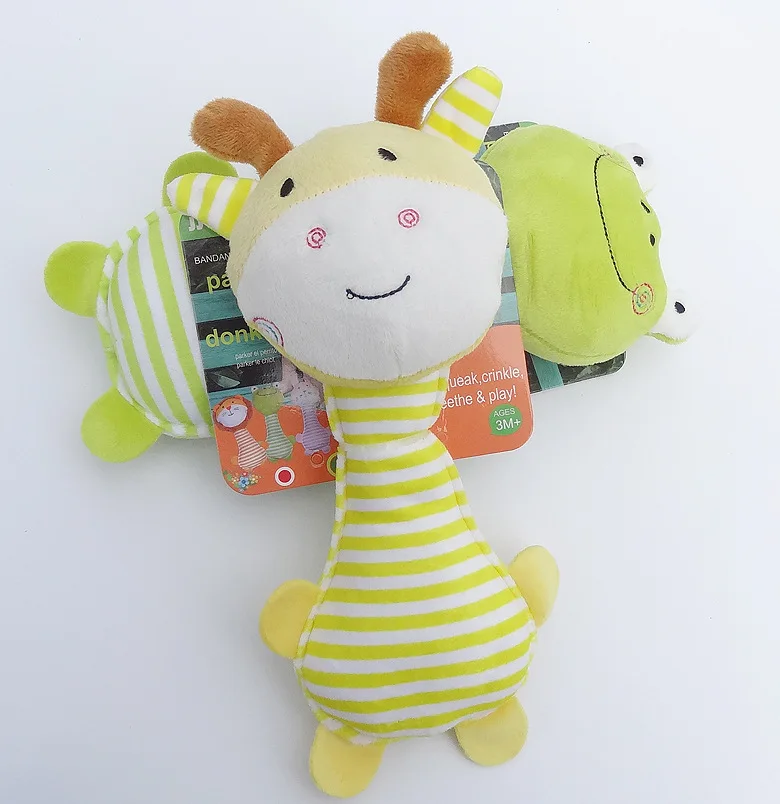 Плюшевая игрушка в кроватку колокольчик Музыкальный Мелодия плюшевая