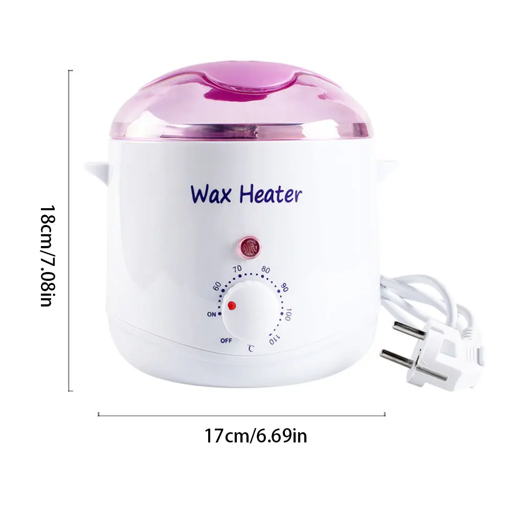 

Electric Wax Warmer Hair Removal Wax Beans Paraffin Heater Machine Wax Dipping Pot Depilatory with Adjustable Temperature 400ml