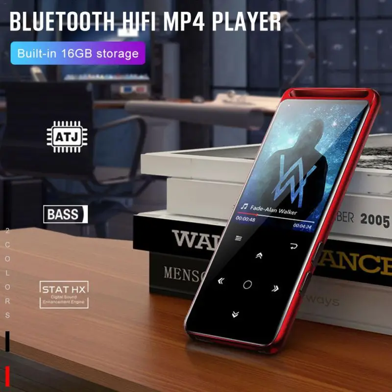 MP4-плеер без потерь с поддержкой Bluetooth 5 0 Hi-Fi Портативный аудиоплеер FM-радио