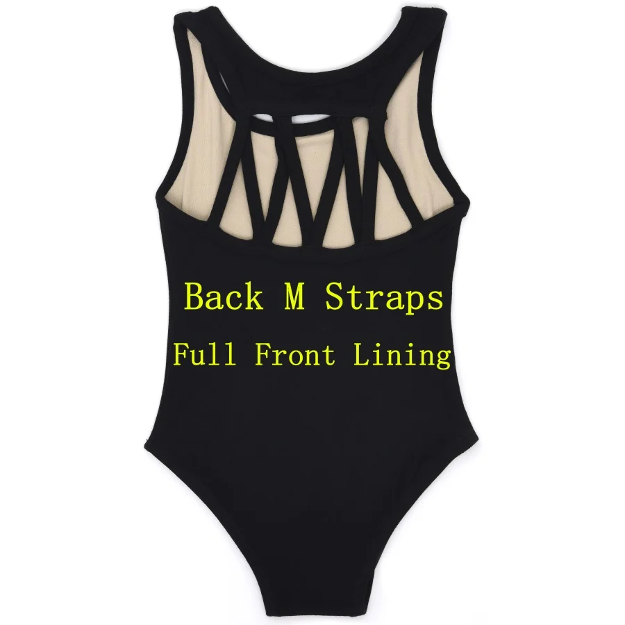 Детское балетное трико без рукавов для девочек боди балета гимнастики