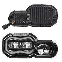 automobile headlamp body kits car head light for bmw f800gs led replacement osram headlight assembly with angle eyes for bmw