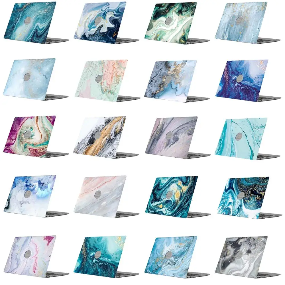 чехол для ноутбука с мраморн