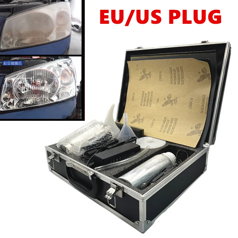 

Headlight Polishing Kit Liquid Polymer Headlights Repair Fluid Car Light Clean Chemical Polish Headlight Polisher Renovator