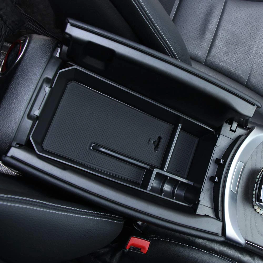 Ящик для хранения Mercedes Benz C GLC Class W205 C180 C200 C260 C300 GLC200 GLC260 GLC300 лоток перчаток