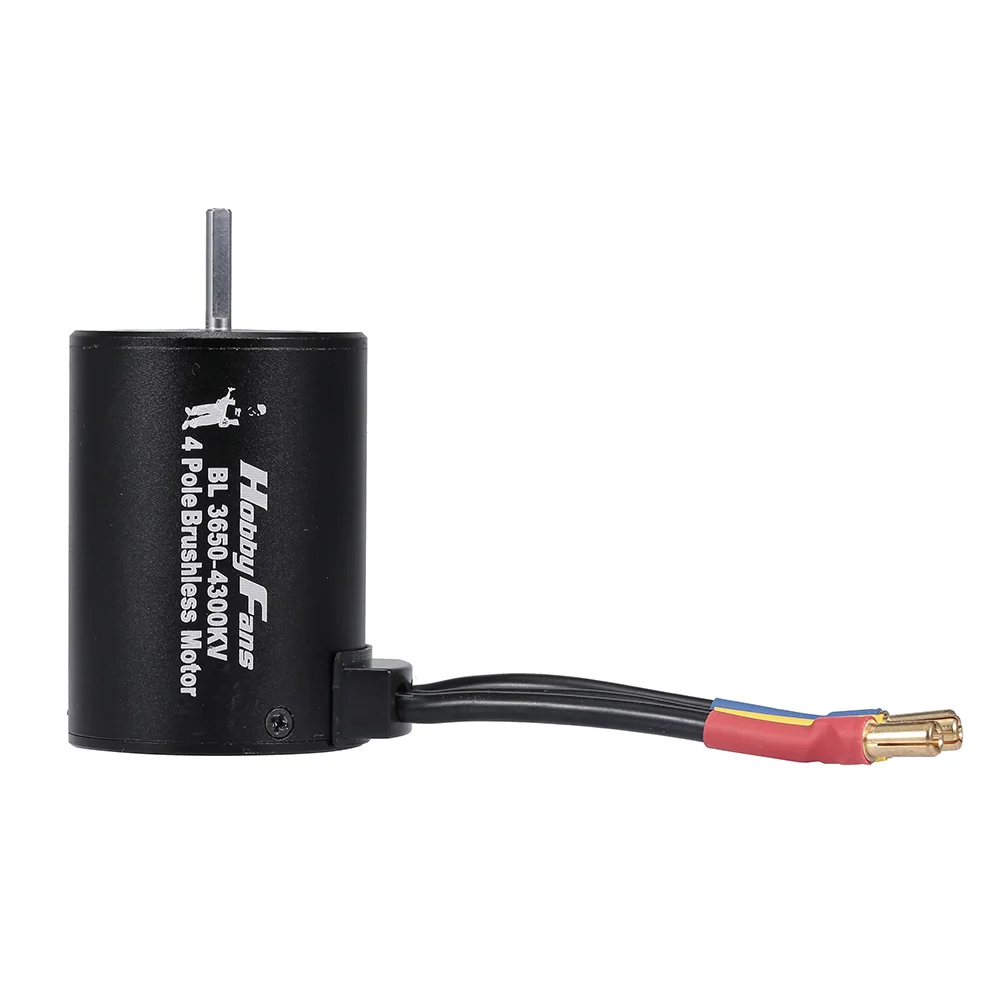3650 4300KV водонепроницаемый бесщеточный двигатель с радиатором и 60A ESC BEC для 1/10 RC