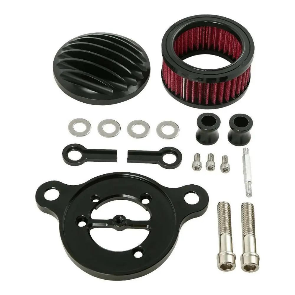 Воздухозаборный фильтр для мотоцикла Harley Sportster 48 72 XL883 XL1200 2004 2016|air cleaner intake filter|air