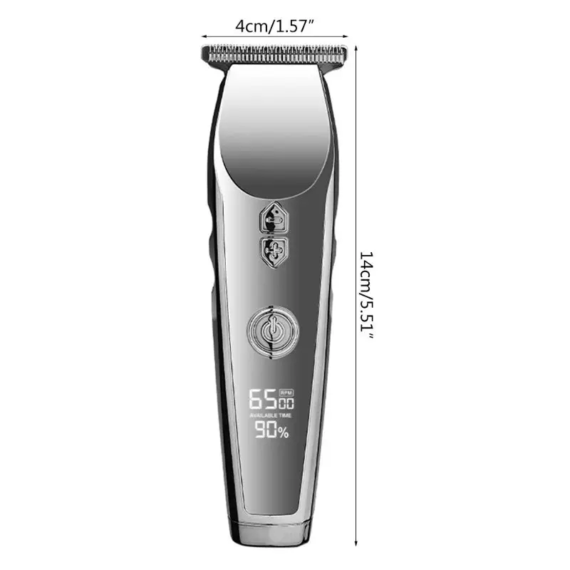 Electric Hair Clipper Rechargeable Cordless Haircut Machine LCD Screen Display K1AD | Бытовая техника
