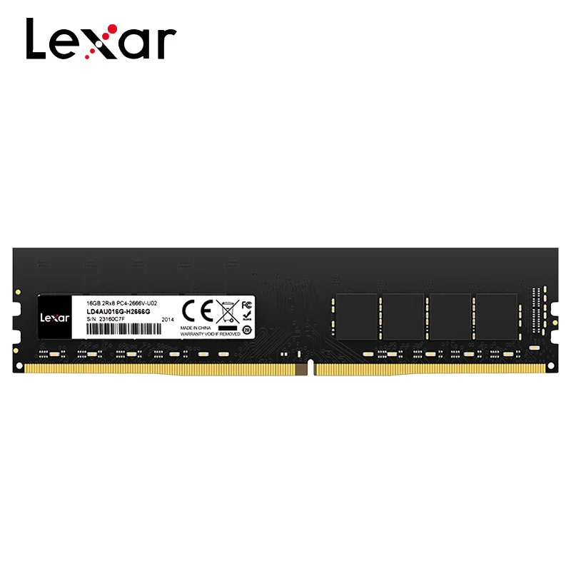 Оперативная память Lexar DDR4 32 ГБ 16 8 2666 МГц Гб 3200 UDIMM ГБ|Оперативная память| |