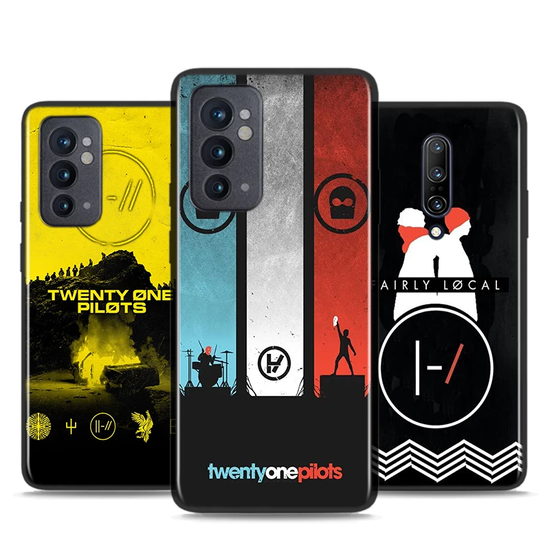 

Twenty One Pilots For OnePlus 9 9R Nord CE 2 N10 N100 8T 7T 6T 5T 8 7 6 Pro Plus Silicone Phone Case Cover Coque