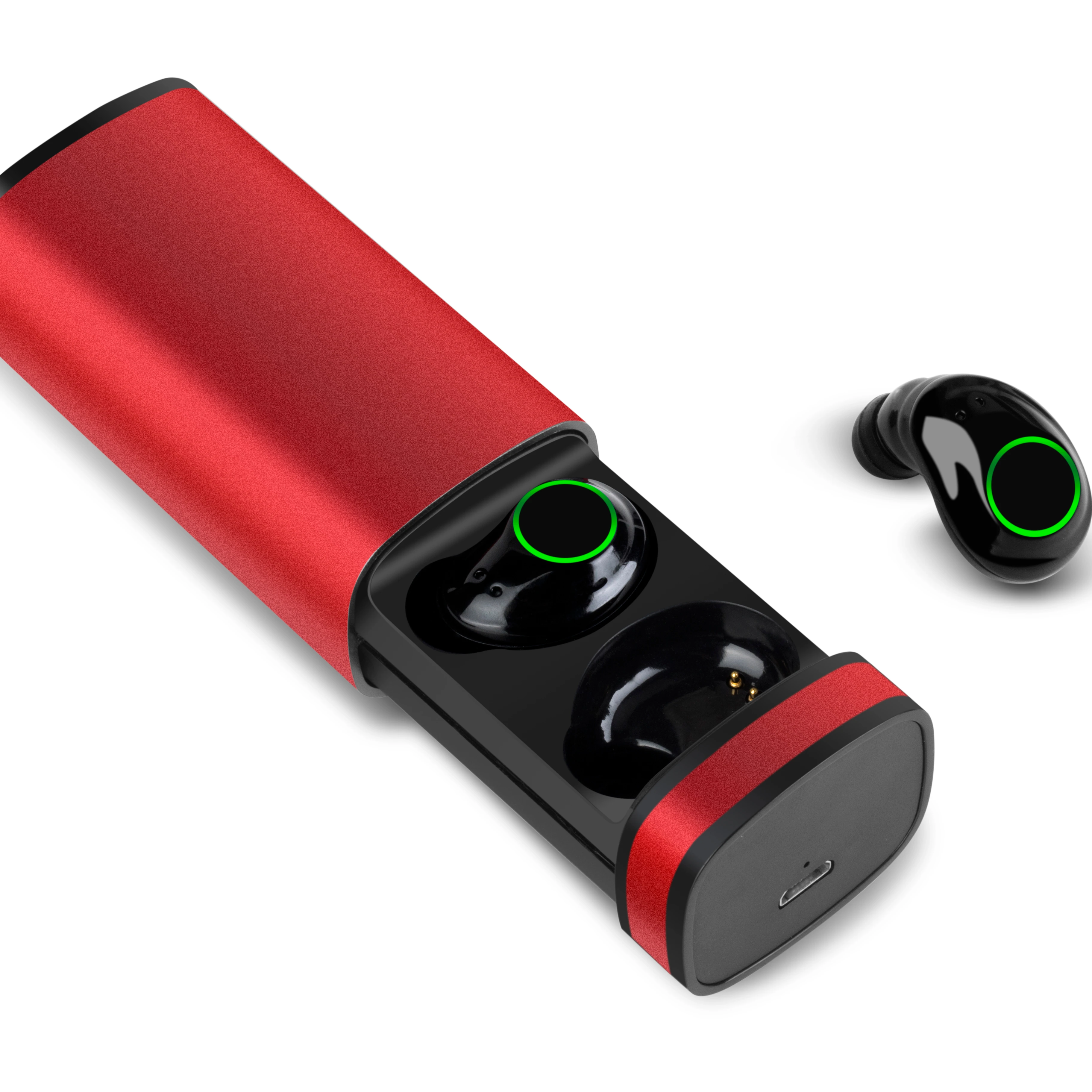 Миниатюрные водонепроницаемые беспроводные наушники Hi Fi Портативная Спортивная