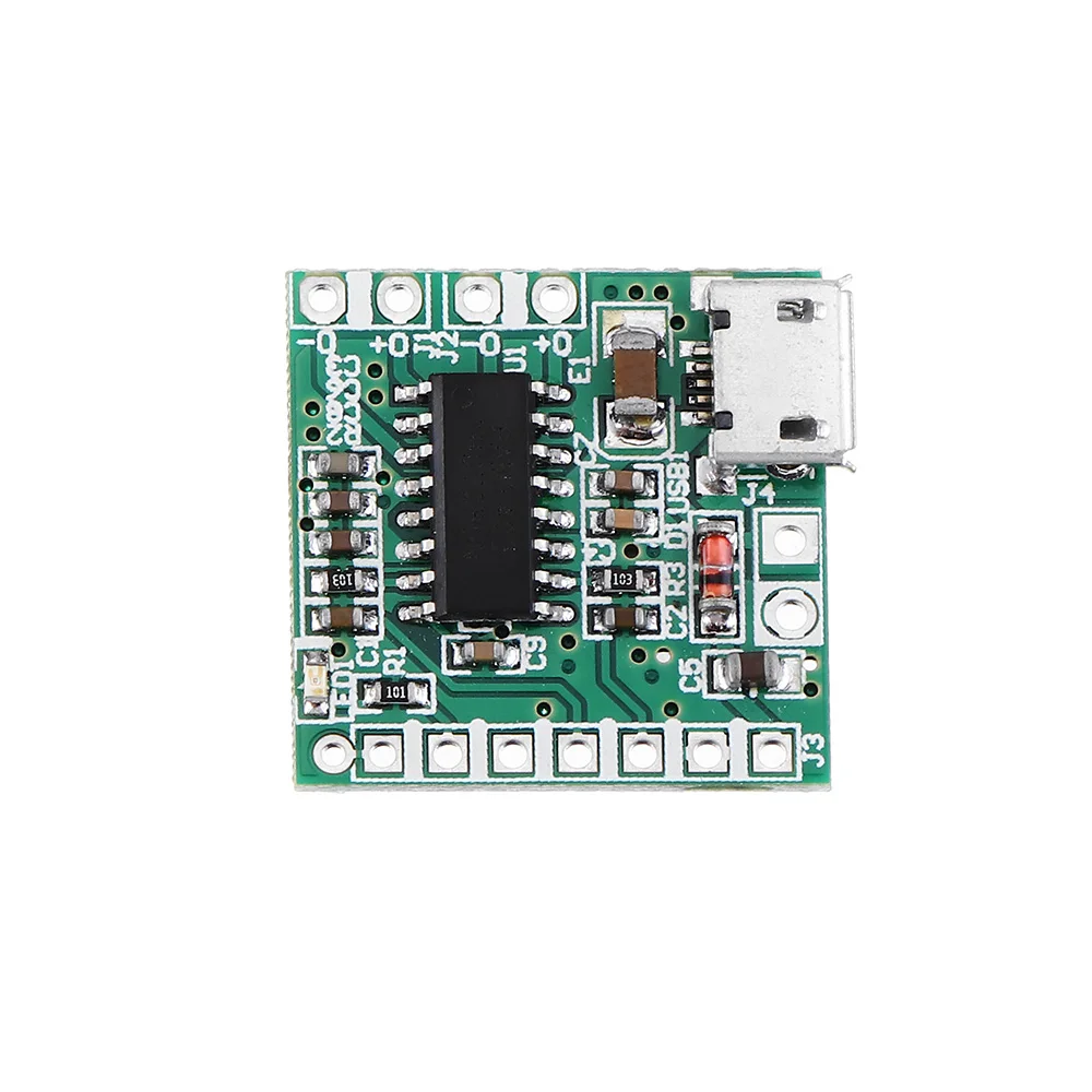 CLIATE 5 шт. Мини Класс D Цифровой усилитель доска 2*3 Вт USB Усилитель мощности доска DIY bluetooth динамик чипы DC 5 В