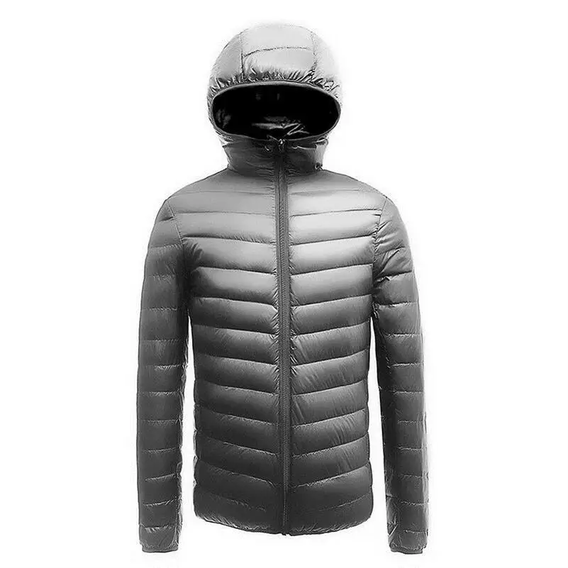 2019 New Plus 9XL 10XL 11XL Down Coat Male Large Size 90% Ultra Light Jacket Men Lightweigh Warm Hooded Feather Parka | Мужская одежда