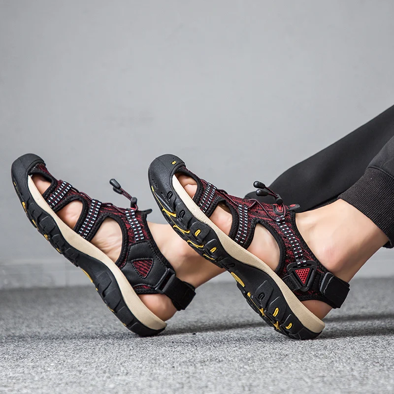 

Sandalias De Hombre Men Shoes Sandals Large Mens Sandal Shoe Gladiator Leather For In Men's Slippers Summer Plage Sandales