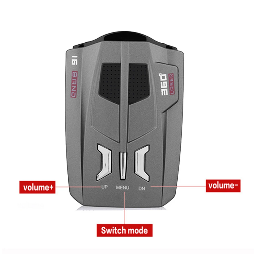 NEW Car V9 Automotive Radar Detector Speed Voice Alert Warning 16 Band Auto LED Display English / Russian Version | Автомобили и