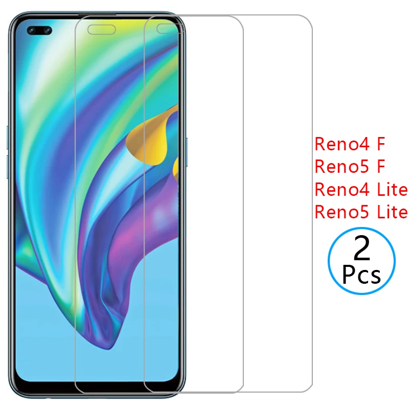 

protective glass for oppo reno4 reno5 lite f screen protector tempered glas on reno4f reno5f 4lite 4f 5lite 5f light safety film