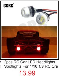 Светодиодный прожектор Rooflight 125 мм для 1/10 RC автомобиль гусеничные TRX4 D90 D110 осевой scx10 90046 RC4WD CC01 мустанга
