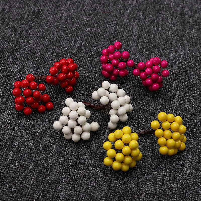 Модный венок сделай сам из искусственной пены с мелкими ягодами аксессуары для