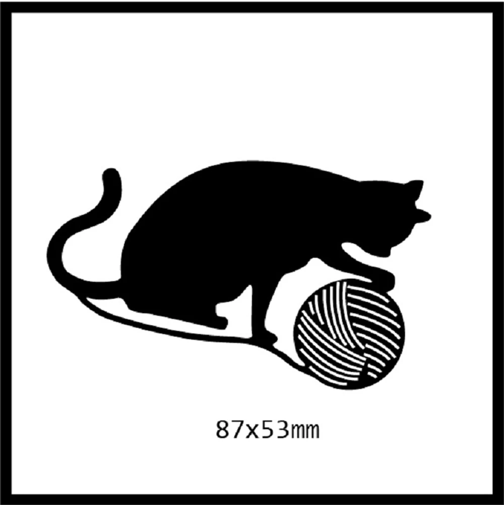 Металлические Вырубные штампы Bean Cat скрапбукинг Новые поступления вырубные