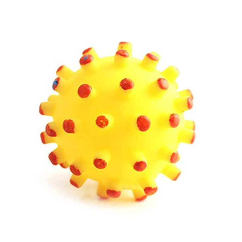 Забавный мягкий скрипучий мяч для комнатной Собаки Игрушки маленьких собак из