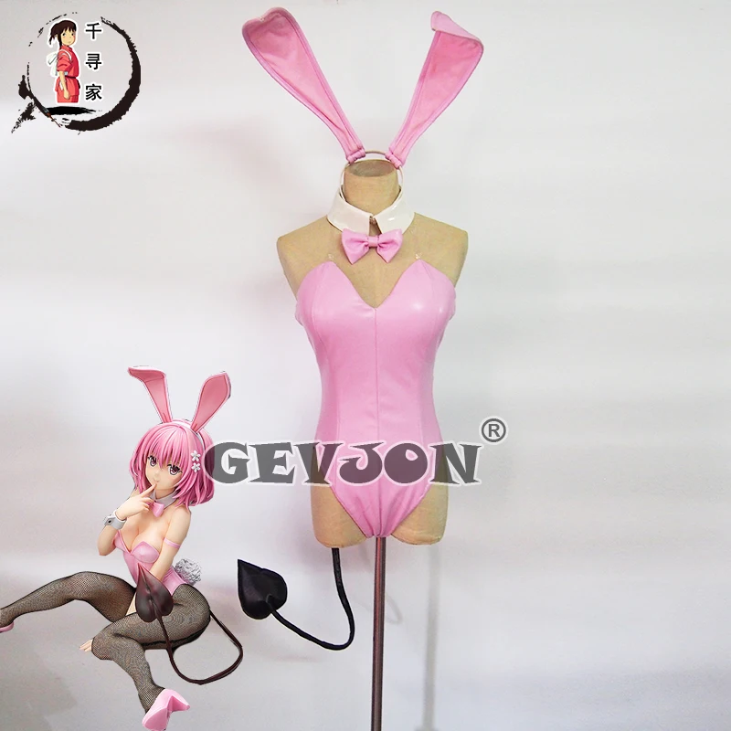 Аниме ЛЮБИТЬ Момо Belia Deviluke косплей костюм розовая пикантная обувь с изображением