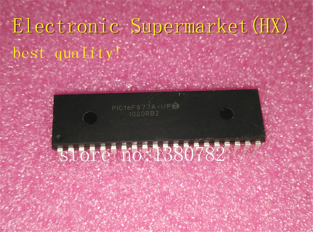 Бесплатная доставка 5 шт./лот Φ/P PIC16F877A DIP 40 новая Оригинальная идентификация!|lot lot|p