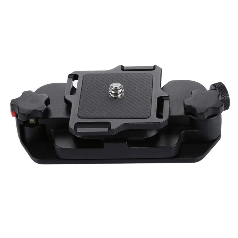 

Puluz Capture Camera Clip Aluminum Alloy Quick Release Clamp with Plate Waist Belt Mount Holder for DSLR Camera