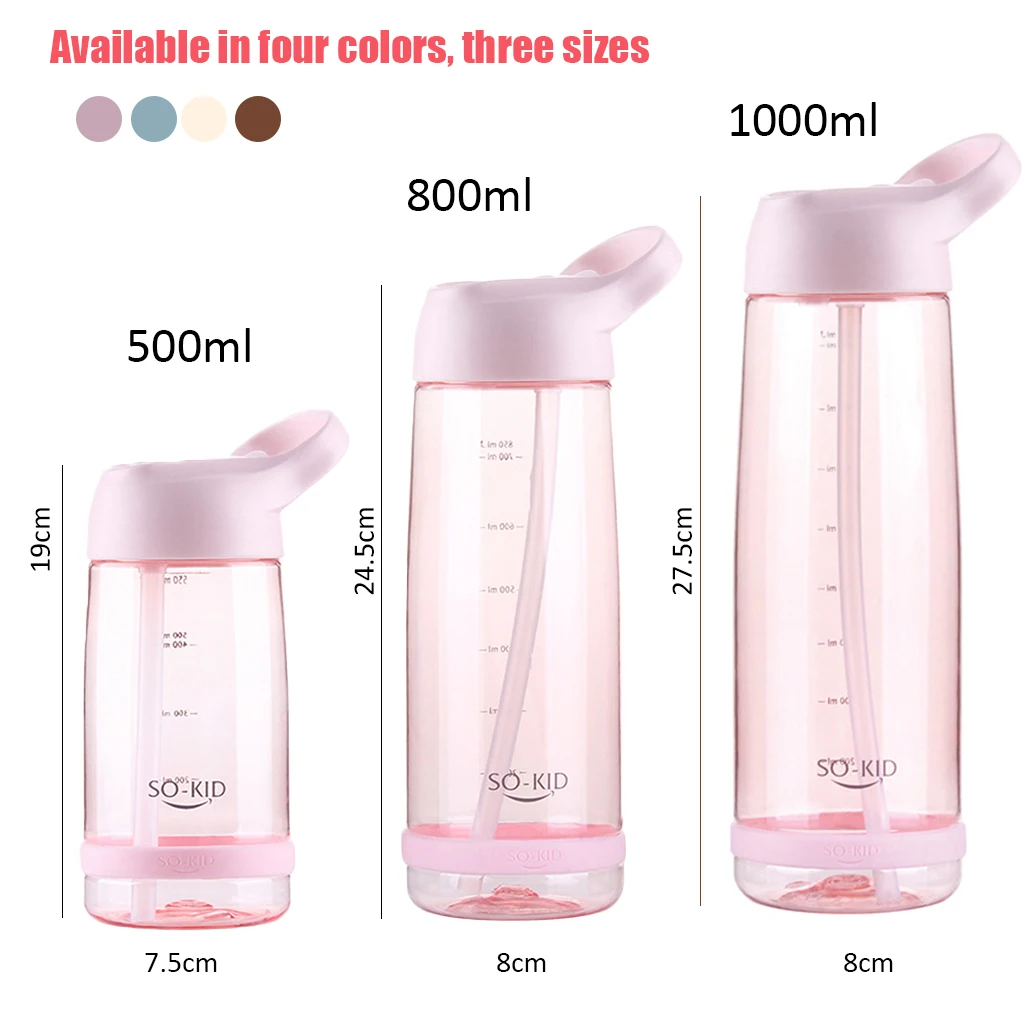 1000 мл бутылка для воды на открытом воздухе пластиковая посуда напитков Тур Спорт