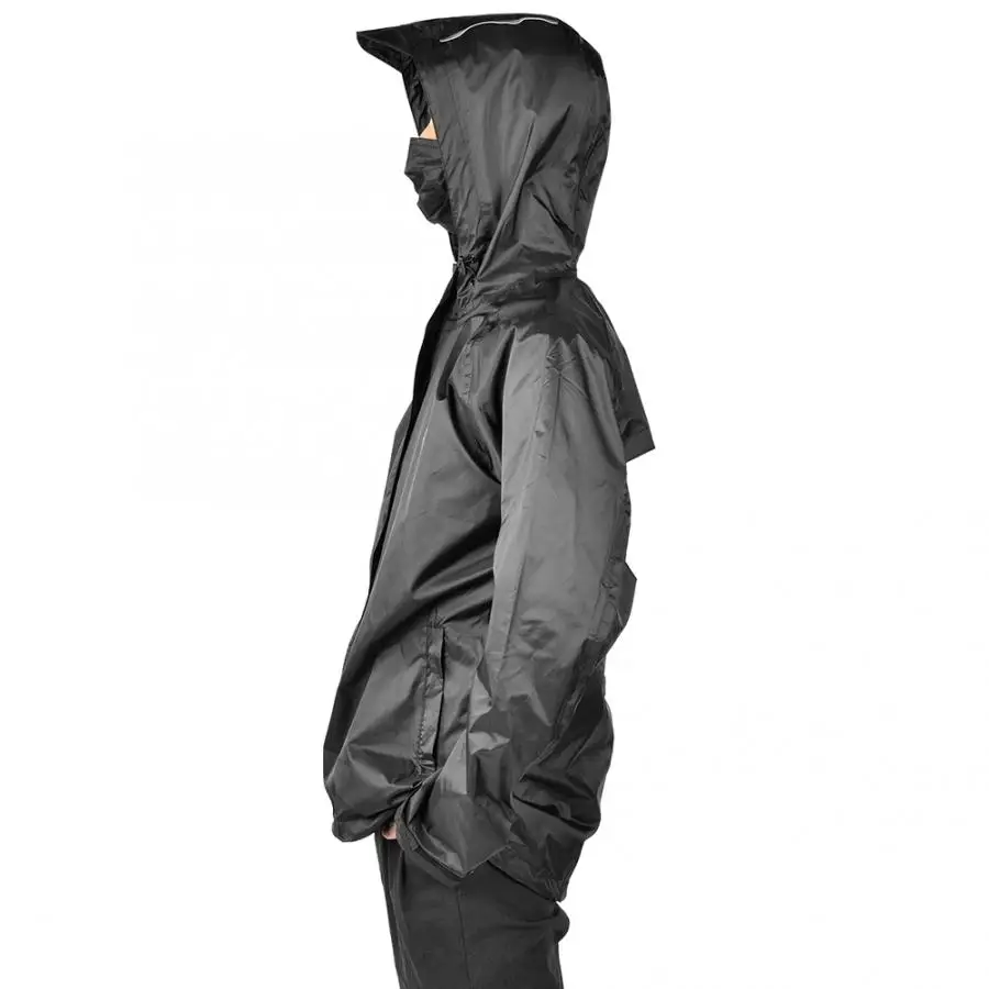 Велосипедная Джерси дождевик со светоотражающими ремешками нейлоновая