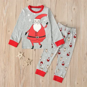 Boys Pajamas Pyjama Kids Christmas Pajama Sets Toddler Sleepwear Children Pirate Nightwear Long Sleeve Winter Pjs 1