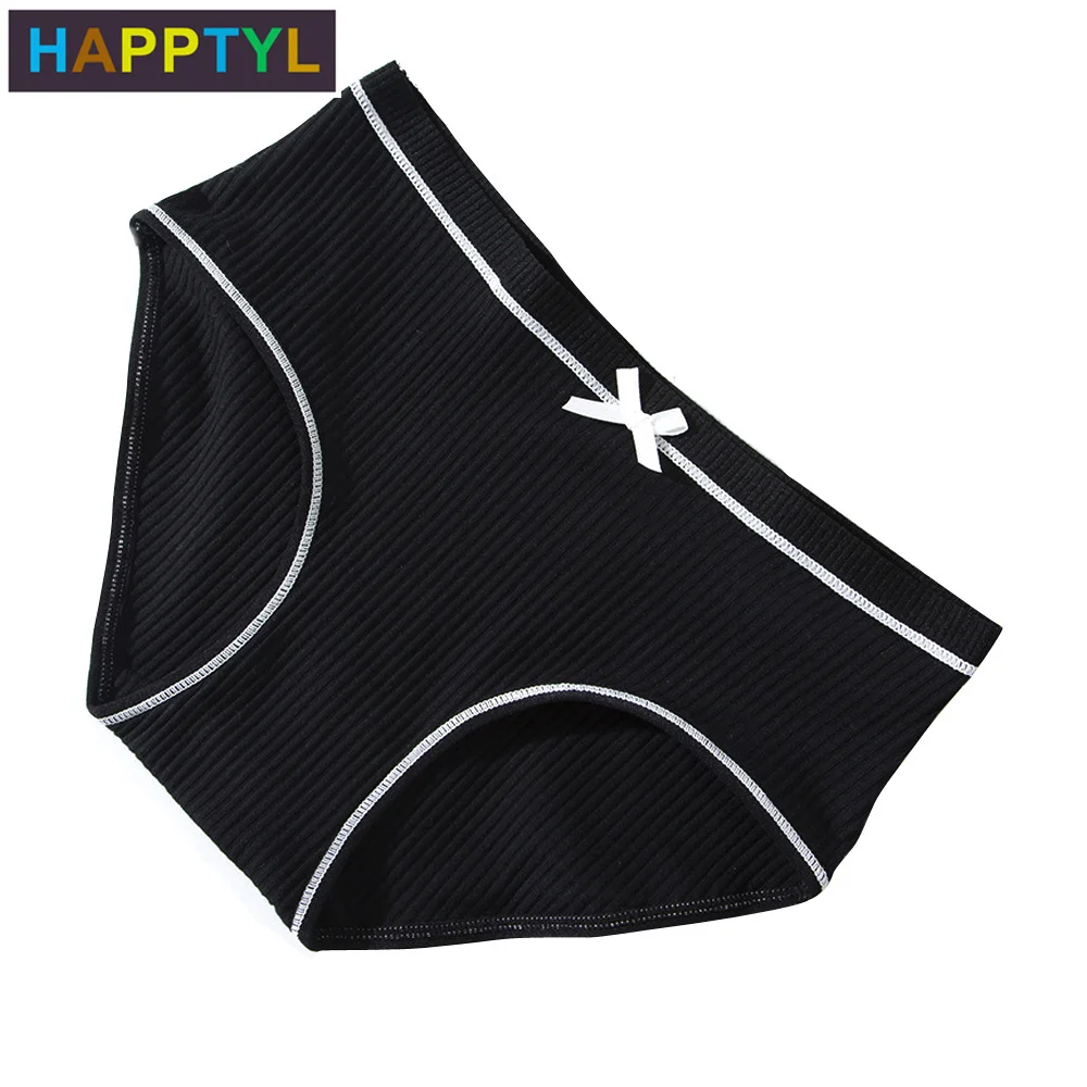 HAPPTYL 1 шт. хлопковые женские стринги нижнее белье в британском стиле мягкое