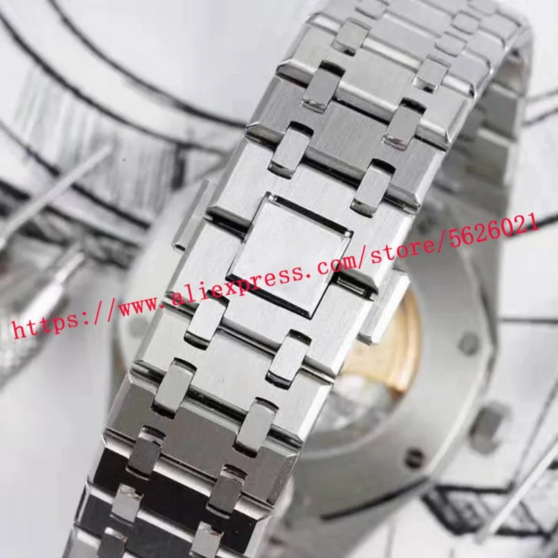 

Men's Automatic Mechanical Sport Watches 41mm Sapphire Crystal Stainless Steel Men Luminous Calendar Wateproof Wristwatch 003
