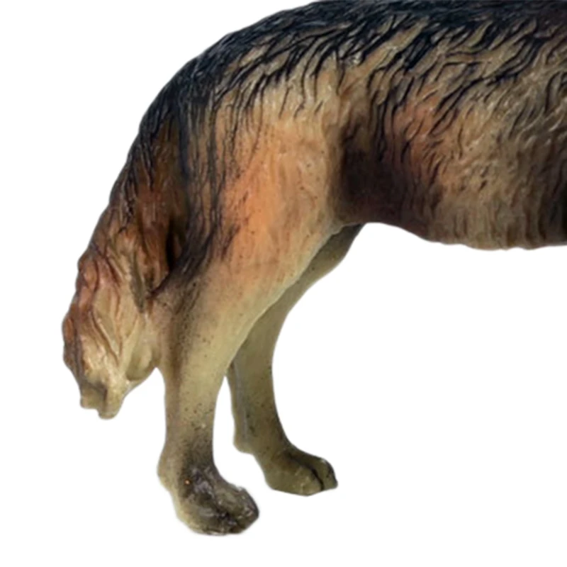 

Wolf Toy Forest Wild Animal Model Home Decoration Children Education Gift