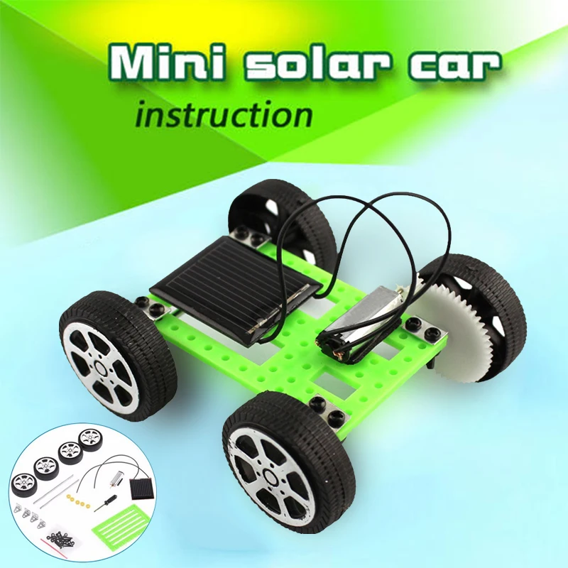 Игрушки на солнечной батарее для детей 1 комплект мини игрушка с питанием набор