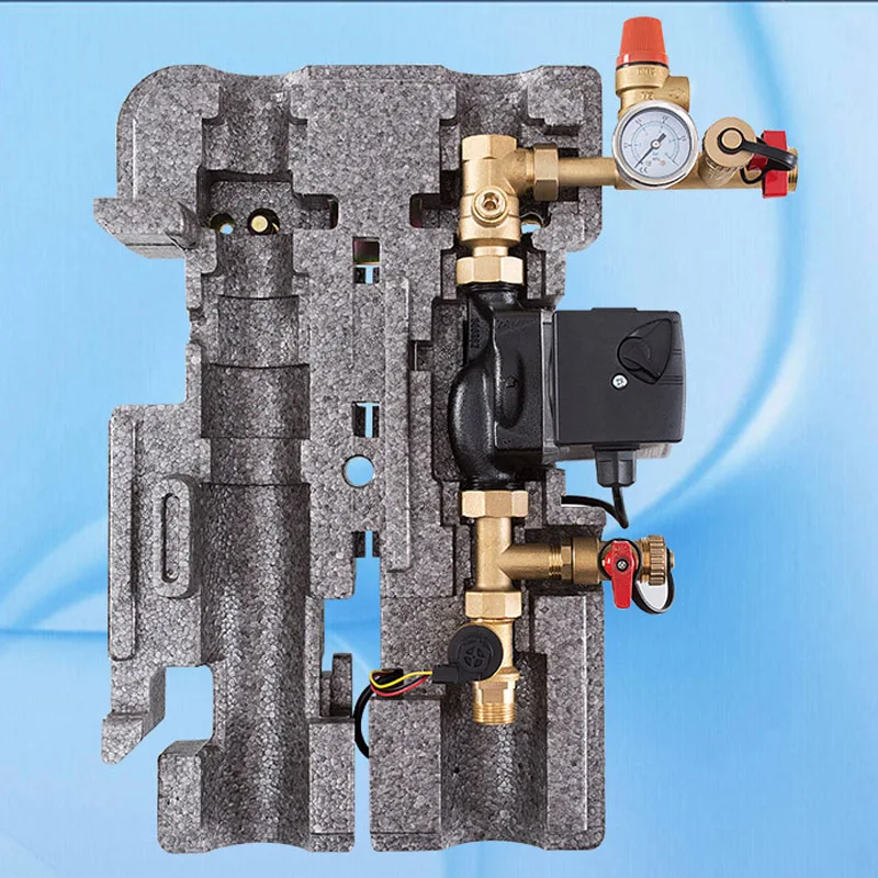 220V SR11L-658 Одиночная трубопроводная Солнечная водяная насосная станция с