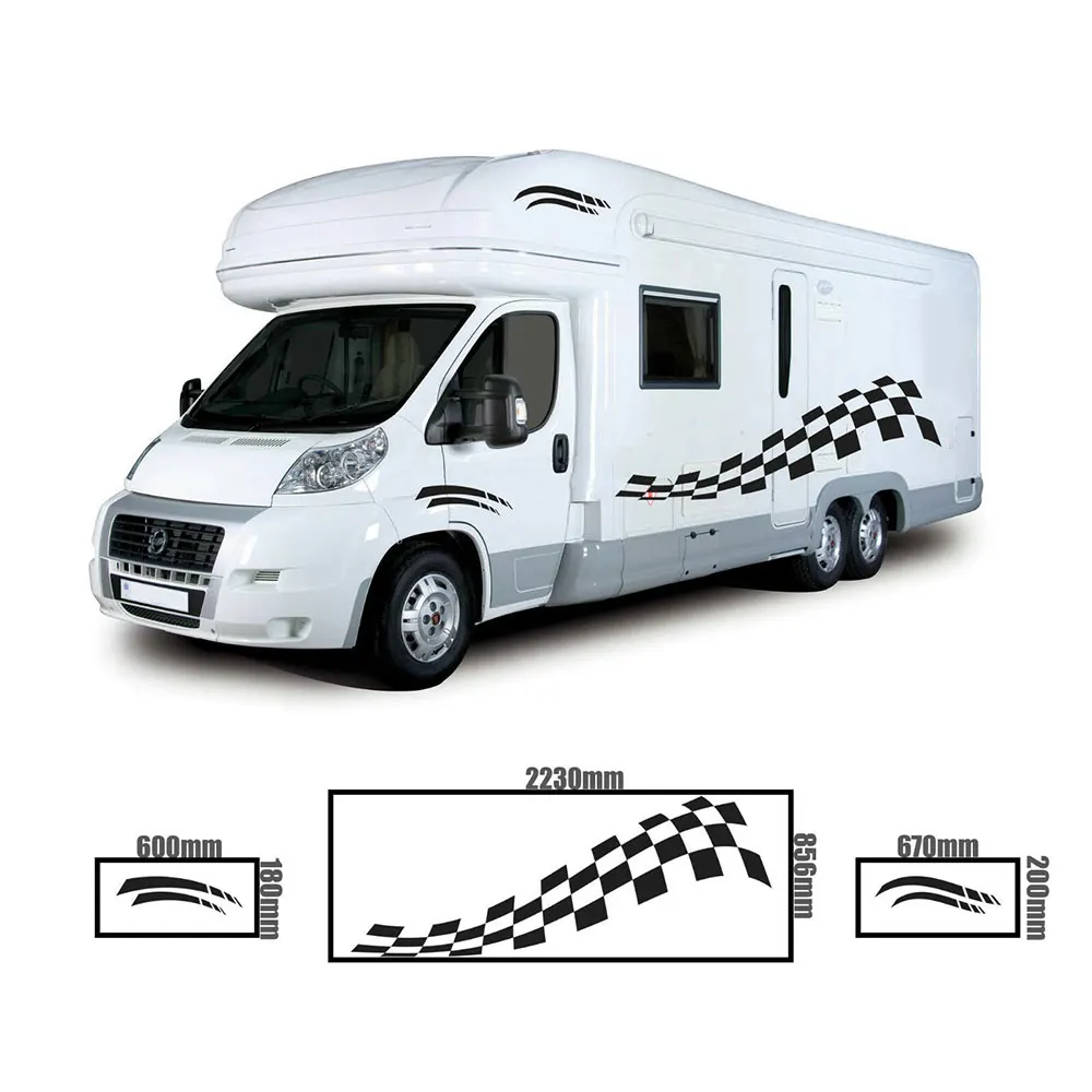 Нашивки для автомобиля-для кемперов RV наклейки Van Horsebox Caravan наклейка tu-780
