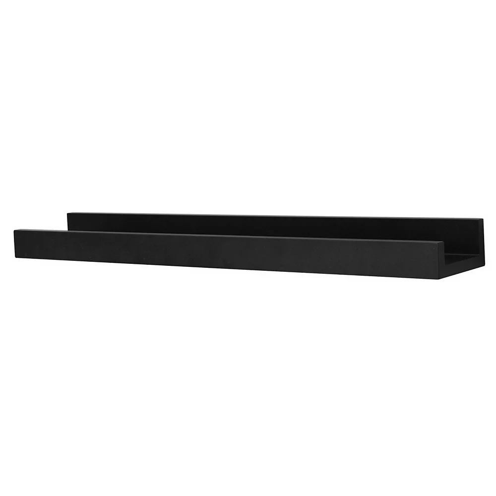 

Edge Picture Frame Ledge, 23-Inch by 4-Inch, 8 lbs Weight Capacity Black WWO66