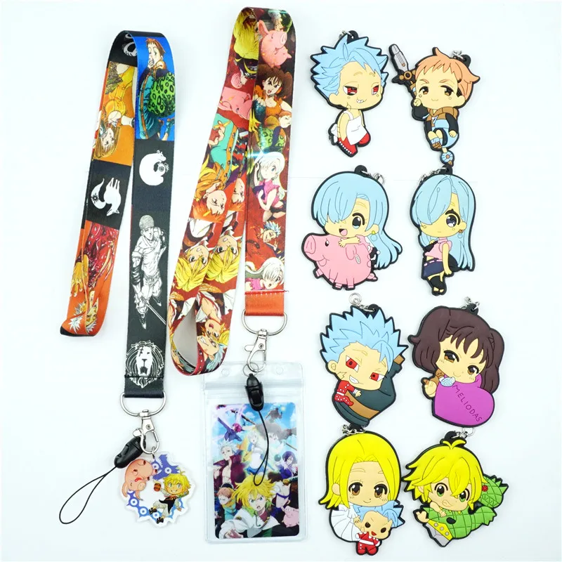 Брелок для ключей с подвеской Семь смертных грехов|Брелоки| |