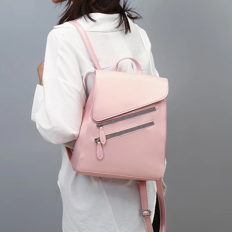 Роскошный женский рюкзак винтажный из искусственной кожи многофункциональные